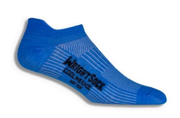 Image of Wrightsock CoolMesh II Tab Sock - Men's-Blue-Large