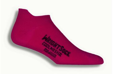 Image of Wrightsock CoolMesh II Tab Sock - Women's-Fuchsia-Medium