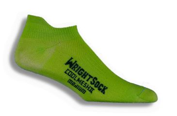 Image of Wrightsock CoolMesh II Tab Sock - Women's-Lime-Medium