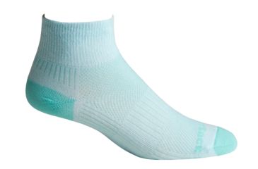 Image of Wrightsock Double Layer CoolMesh II Quarter Sock, Lucite, Large, 8053.6901