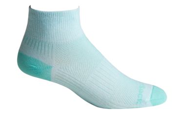 Image of Wrightsock Double Layer CoolMesh II Quarter Sock, Lucite, Small, 8051.6901
