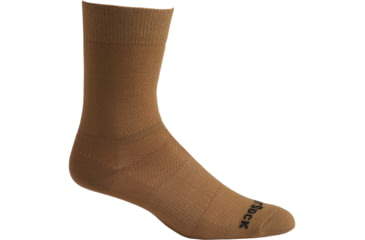 Image of Wrightsock Endurance Crew Safety Toe Socks, Coyote Brown, Extra Large, 9064.7501
