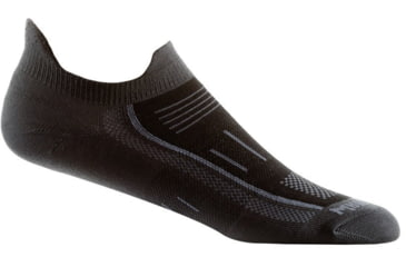 Image of Wrightsock Endurance Double Tab Socks, Ash/Black, Small, 9021.0201