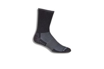 Image of Wrightsock Escape Crew Sock, Black, Medium, 9562.03