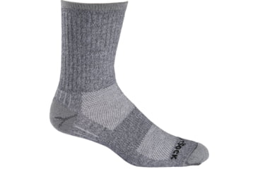 Image of Wrightsock Escape Crew Socks, Ash Twist, Extra Large, 9564.6601