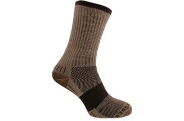 Image of Wrightsock Escape Crew Socks, Coyote Brown, Large, 9563.8501