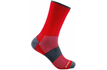 Image of Wrightsock Escape Crew Socks, Red, Large, 9563.6701