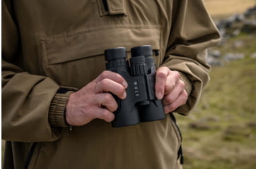 Image of Wulf Optics Avenger 8x42 1200m Laser Rangefinding Binocular, Black, WU6500