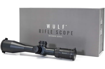 Image of Wulf Optics Defender 4.8-26x56 Rifle Scope, 34mm Tube, First Focal Plane, MOA Reticle, Black, WU9150