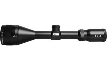 Image of Wulf Optics Fireball 3-9x50mm Rifle Scope, 1 in Tube, Second Focal Plane, AO Illuminated Half Mildot Reticle w/ Rings, Black, WU9108