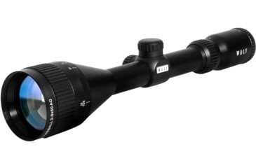 Image of Wulf Optics Fireball 3-9x50mm Rifle Scope, 1 in Tube, Second Focal Plane, AO Illuminated Half Mildot Reticle w/ Rings, Black, WU9108