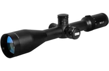 Image of Wulf Optics Hurricane 4.5-18x50 Rifle Scope, 30mm Tube, Second Focal Plane, Red/Green Half Mildot Reticle, Black, WU9104