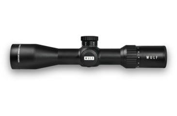 Image of Wulf Optics Hurricane Compact 3-10x40mm 30mm Tube Rifle Scope, Second Focal Plane, W-MIL1 Illuminated Reticle, Black, WU9114