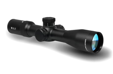 Image of Wulf Optics Hurricane Compact 3-10x40mm 30mm Tube Rifle Scope, Second Focal Plane, W-MIL1 Illuminated Reticle, Black, WU9114