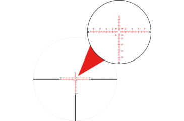 Image of Wulf Optics Hurricane Compact 3-10x40mm 30mm Tube Rifle Scope, Second Focal Plane, W-MIL1 Illuminated Reticle, Black, WU9114