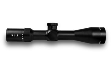 Image of Wulf Optics Hurricane Compact 4-14x44mm 30mm Tube Rifle Scope, Second Focal Plane, W-MIL1 Illuminated Reticle, Black, WU9115