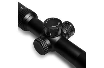 Image of Wulf Optics Hurricane Compact 4-14x44mm 30mm Tube Rifle Scope, Second Focal Plane, W-MIL1 Illuminated Reticle, Black, WU9115