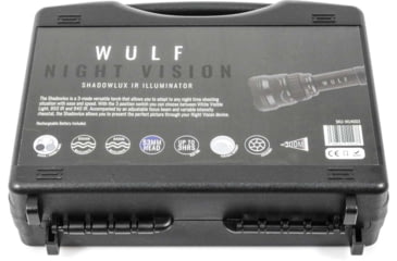 Image of Wulf Optics ShadowLux Torch, 850nm, IR 940nm IR, White Light, Black, WU4003