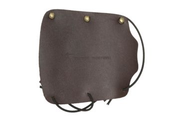 Image of Wyandotte Leather Armguard, Brown Hook and Loop 5.5 in. 9600