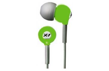 Image of X-1 Audio Flex Waterproof Headphones -Envy Green H2O-CB1-GN