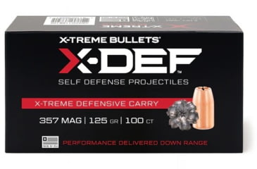 Image of X-Treme Bullets .38spc/.357 mag Caliber Pistol Bullets, 125 Grain,  Hollow Point