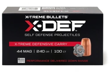 Image of X-Treme Bullets 44 Magnum Caliber Pistol Bullets, 240 Grain,  Hollow Point
