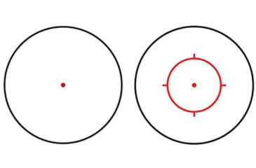 Image of X-Vision HIIT 1x Red Dot Sight, 2 MOA/65 MOA, Picatinny, Unlimited, Black, Small, HRD1