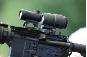 Image of X-Vision MAAG 3x Red Dot Magnifier, 22mm, 2.5 in, 1/3 Co-Witness, Black, Small, MG1