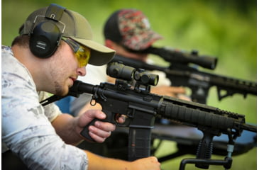 Image of X-Vision MAAG 3x Red Dot Magnifier, 22mm, 2.5 in, 1/3 Co-Witness, Black, Small, MG1