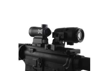 Image of X-Vision MAAG 3x Red Dot Magnifier, 22mm, 2.5 in, 1/3 Co-Witness, Black, Small, MG1