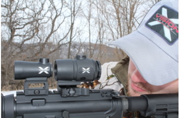 Image of X-Vision ZONE 1x Red Dot Sight, 2 MOA Dot, Black, Small, ZRD1