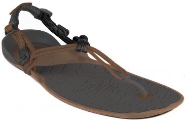 Image of Xero Shoes Amuri Cloud Sandal - Women's-Mocha Earth/Black-Medium-6
