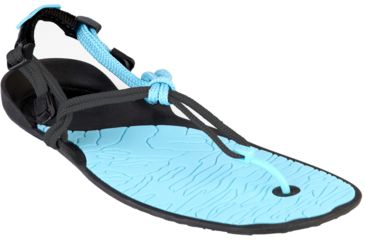 Image of Amuri Cloud Sandal - Womens-Coal Black/Aquarius-Medium-10
