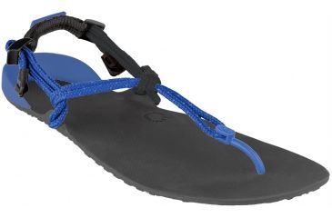 Image of Xero Shoes Amuri Venture Sandal - Men's-Coal Black/Royal Blue-Medium-6
