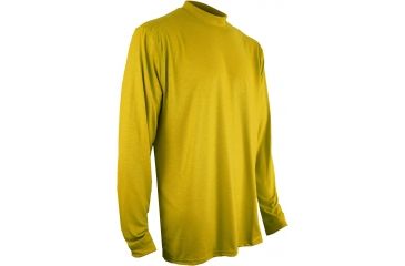 Image of XGO Flight Deck LS Crew Neck, Yellow, Small, 1F11K-S-41