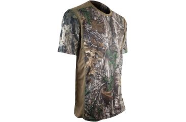 Image of XGO Men's Phase 1 Short Sleeve T-Shirt w/Panels, Mossy Oak Break Up Country, Large, 1G16MPHP-L-91