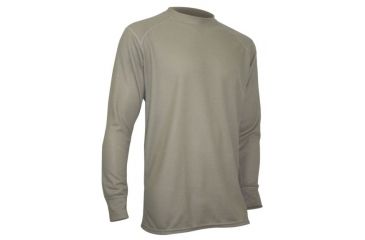 Image of XGO Mens Phase 2 Performance Long Sleeve Crew, Desert Sand, 2XL 2GB11A-2XL-700