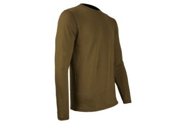 Image of XGO Performance Montana Wool Long Sleeve Crew, Trebark, XL 1XW11A-XL-81