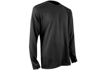 Image of XGO Phase 1 Performance Mens Longsleeve Crew, Black, Large, 1G11AQ-L-60