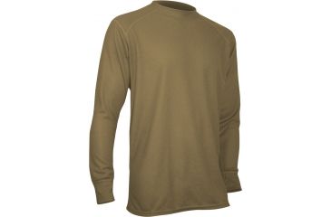 Image of XGO Phase 2 Long Sleeve Crew, Tan 499, Medium, 2GB11A-M-499