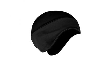 Image of XGO Watch Cap with Ear Flaps, Black, One Size 4P55H-OS-060