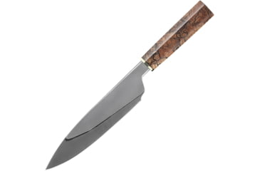 Image of Xin Cutlery Spalted Maple Chef's Knife, 12.5in Overall, 8in Blade, Acid Etched 440C Steel Blade, Spalted Maple Handle, XC139