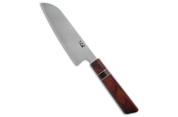Image of Xin Cutlery Xin Cutlery Octagonal 7" Santoku Knife Rosewood/Buffalo Horn Dam. Mirror, Wood, Damascus, adult, BHQ-139530