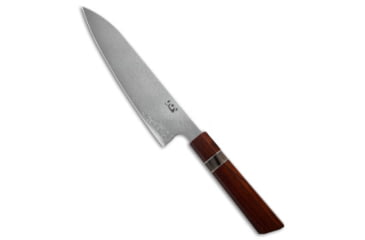 Image of Xin Cutlery Xin Cutlery Octagonal 9" Chefs Knife Rosewood/Buffalo Horn Dam. Mirror, Wood, Damascus, adult, BHQ-139525