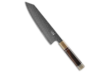 Image of Xin Cutlery Xin Cutlery XinCraft 8" Damascus Kiritsuke Chefs Knife Buffalo Horn/Rosewood, Brown, Damascus, adult, BHQ-135876