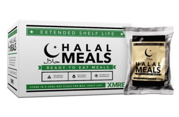 Image of XMRE Halal 24 Hour, Case of 6 MREs, HL24XTH
