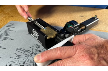 Image of XS Sight Systems DIY Series Inline Rear Sight Tool, Glock, 3in Bolt, Black, DIY-IRST-GL1
