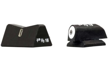 Image of XS Sight Systems DXT Big Dot Pistol Tritium Night Sight, Colt 380 Govt, Mustang, Matte Black, Standard, CM-0011P-5