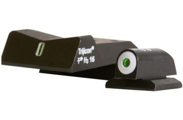 Image of XS Sight Systems DXT Big Dot Pistol Tritium Night Sight, Colt Commander 4.25in Novak Rear, Matte Black, Standard, NE-0005S-5