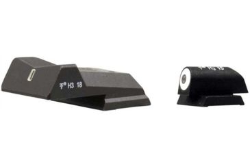 Image of XS Sight Systems DXT Big Dot Pistol Tritium Night Sight, Colt Enhanced Govt. 5in Novak Rear, Matte Black, Standard, NE-0010S-5